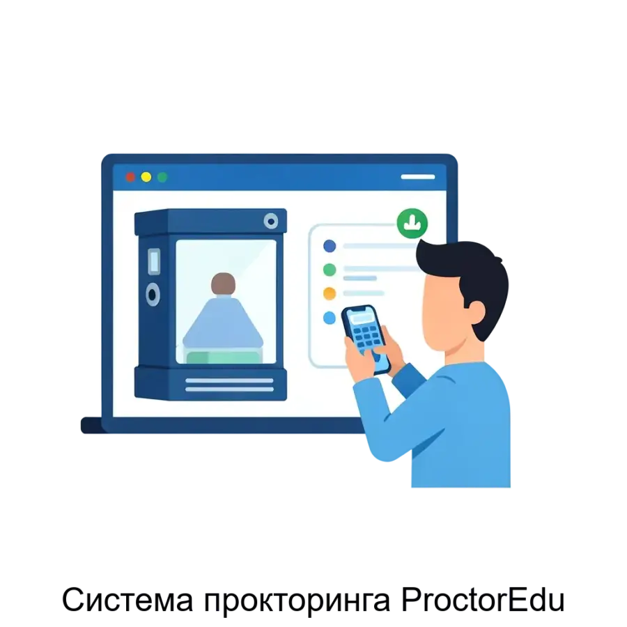 Система прокторинга ProctorEdu — Эта платформа предлагает два основных режима: автопрокторинг и живой прокторинг, обеспечивая гибкость в выборе способа контроля за экзаменационным процессом.