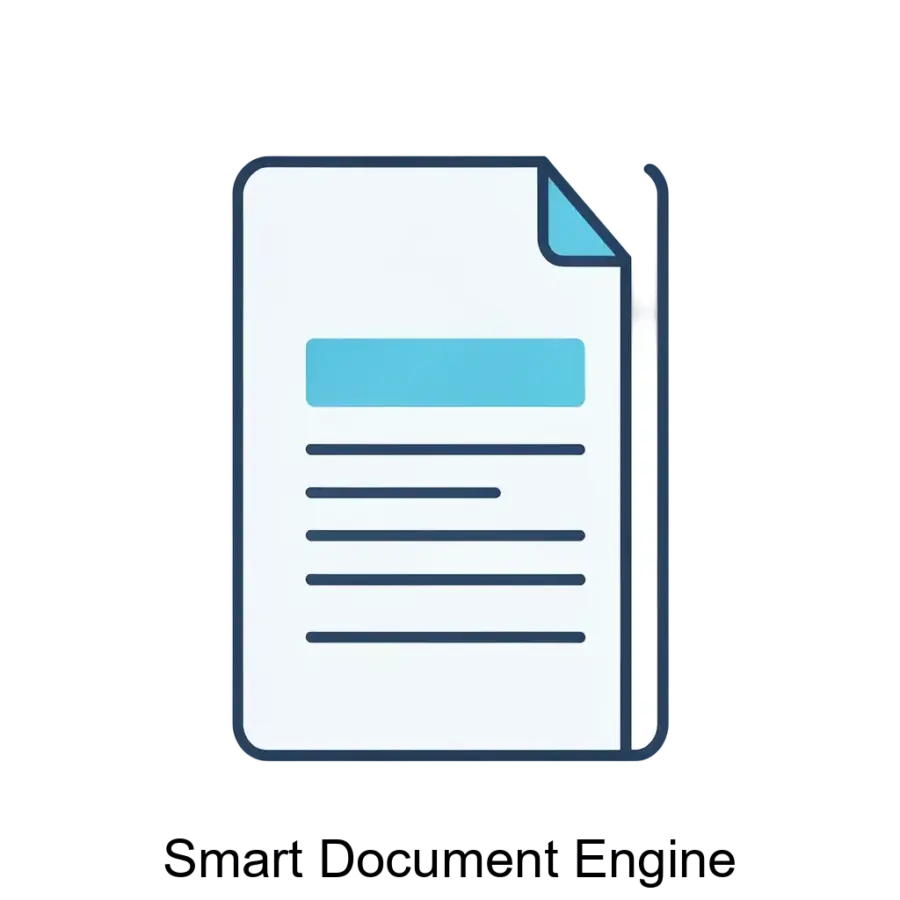 Smart Document Engine — библиотека подпрограмм (SDK) для интеллектуального извлечения данных из деловых документов компаний (структурированных форм. Основная задача: распознает документы с фотографий быстрым OCR.