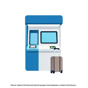 Купить Киоск самостоятельной регистрации пассажиров и самостоятельного оформления багажа - SBDO - Self Bag Drop Off - MKS-ZAMA-21690 из реестра по лучшей цене