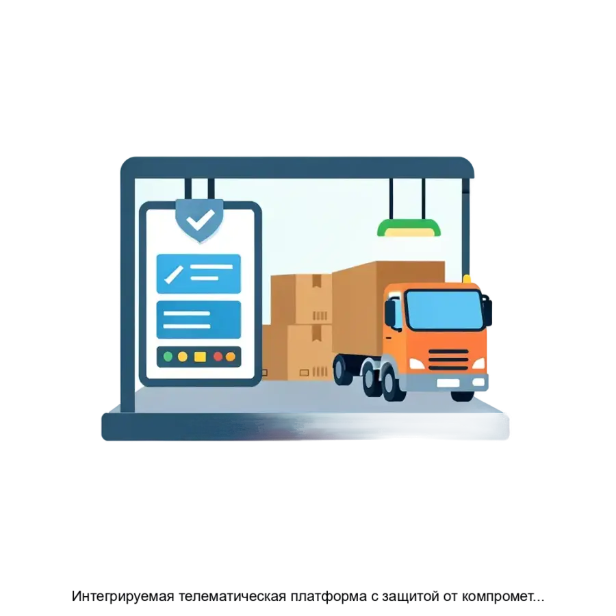 Интегрируемая телематическая платформа с защитой от компрометации данных для обеспечения поддержки логистических бизнес процессов предприятий агрегаторов мониторинговой телематической информации операторов навигационно.