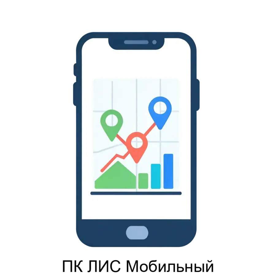 Продукт «ПК ЛИС Мобильный» представляет собой мобильное приложение, предназначенное для комплексного визуального отображения и анализа геопространственных данных о местности.