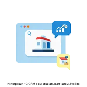 Купить Интеграция 1С:CRM с омниканальным чатом JivoSite - MKS-LABO-22298 из реестра по лучшей цене