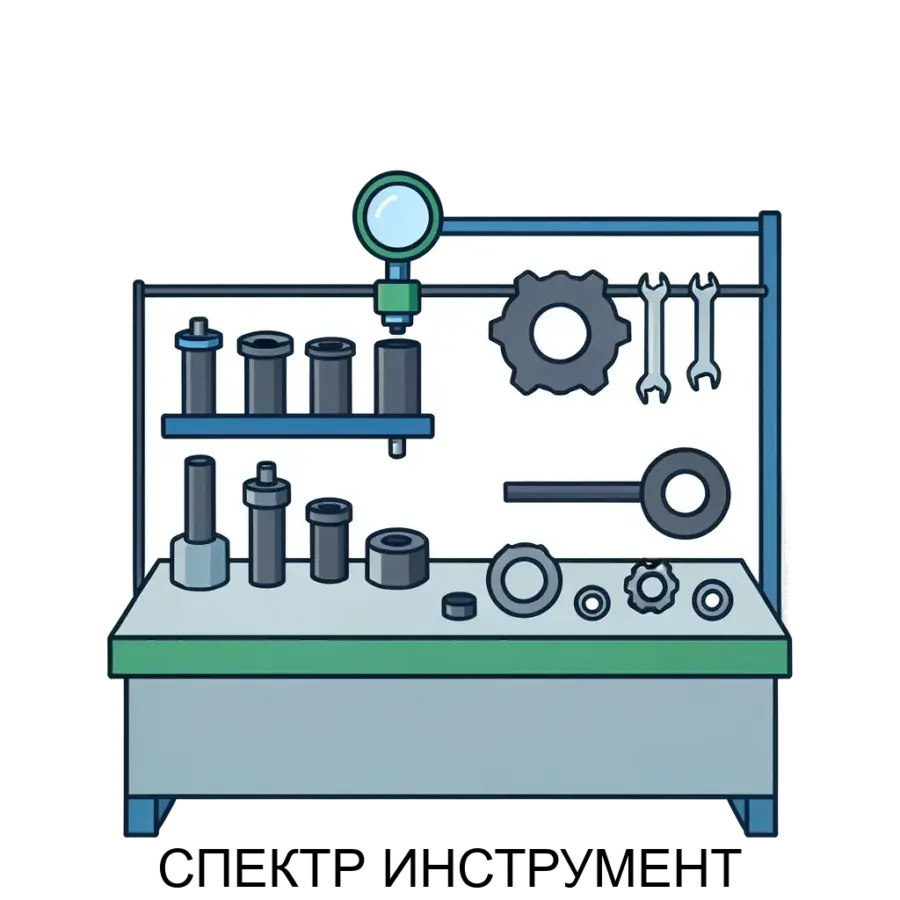 СПЕКТР ИНСТРУМЕНТ — Программа предназначена для учёта и автоматической идентификации оснастки и инструмента на производственном предприятии на всех стадиях его использования.