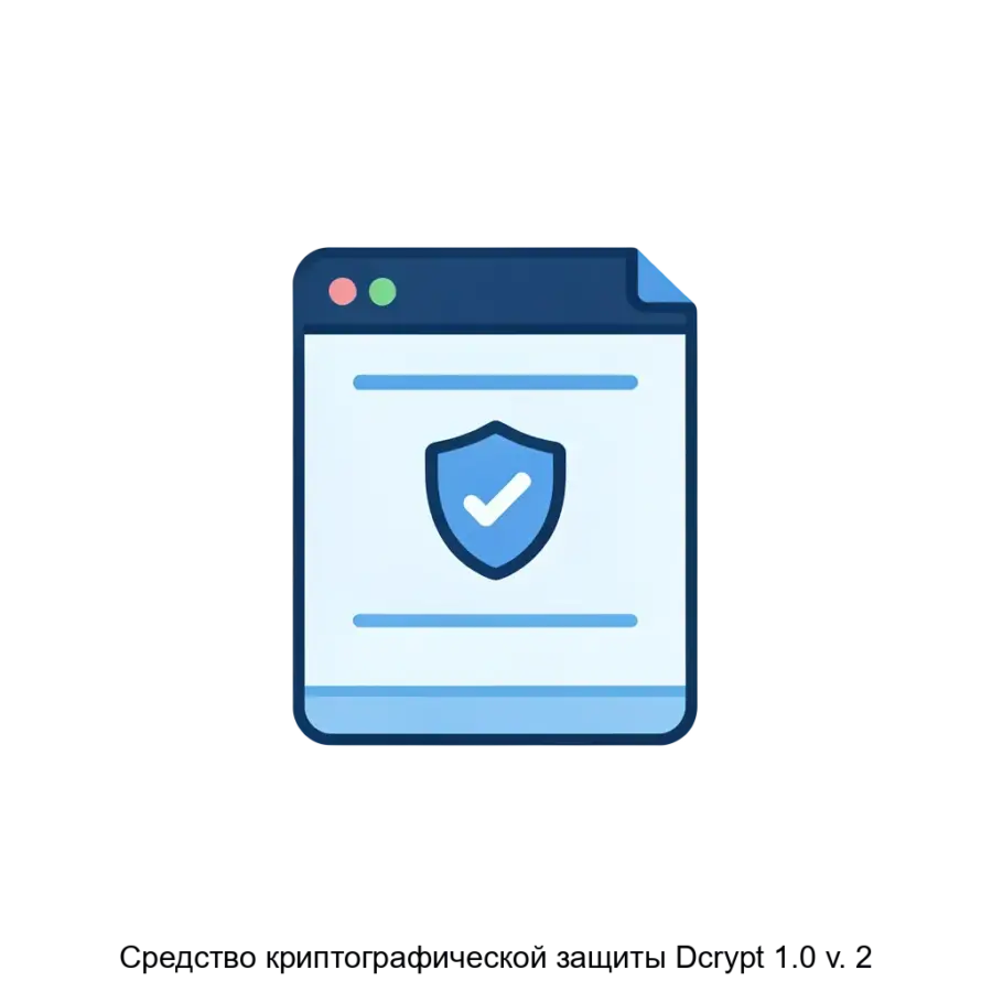 Средство криптографической защиты Dcrypt 1.0 v. 2 — 2" предназначено для обработки информации, не содержащей сведений, составляющих государственную тайну.