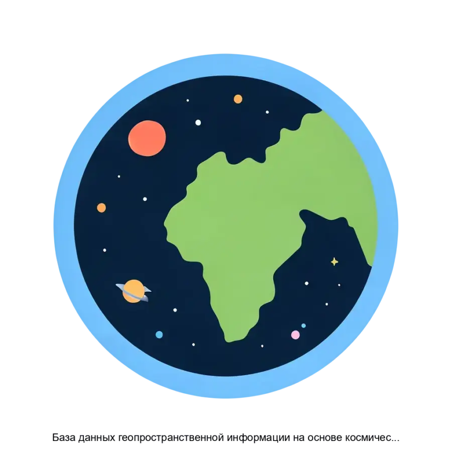 База данных геопространственной информации на основе космических снимков — Программное обеспечение предназначено для получения доступа к целевой информации, а также справочным и сопроводительным данным.
