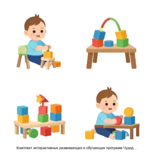 Купить Комплект интерактивных развивающих и обучающих программ Чудодетка - MKS-SKAZ-23010 из реестра по лучшей цене