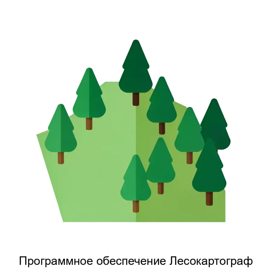 Программное обеспечение Лесокартограф — Пользовательский интерфейс обеспечивает простоту работы, позволяя легко обращаться к основным функциям приложения. Основная задача: управление лесными участками с GIS.