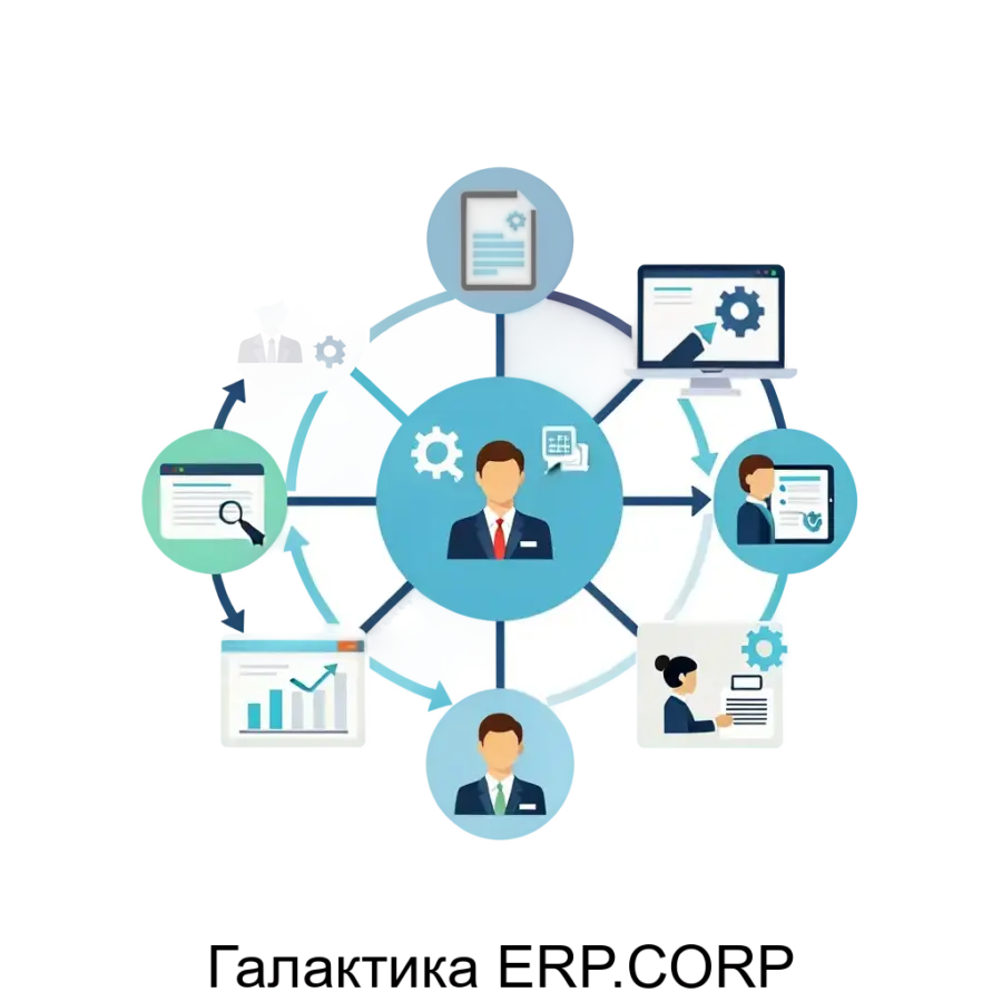 «Галактика ERP.CORP» представляет собой мощную интегрированную систему управления предприятием, предназначенную для ввода, обработки, накопления и представления информации о бизнес-процессах.