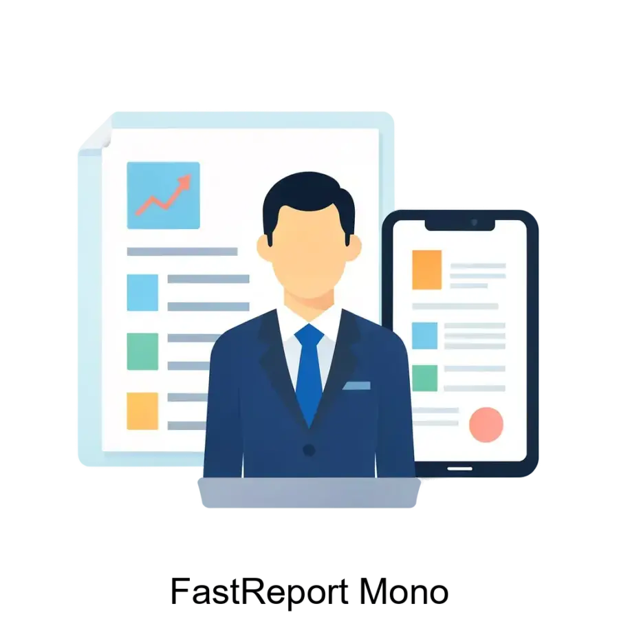 FastReport Mono — Его универсальность позволяет интегрировать бизнес-аналитику в приложения на различных платформах, что способствует повышению эффективности работы и принятия решений на основе данных.