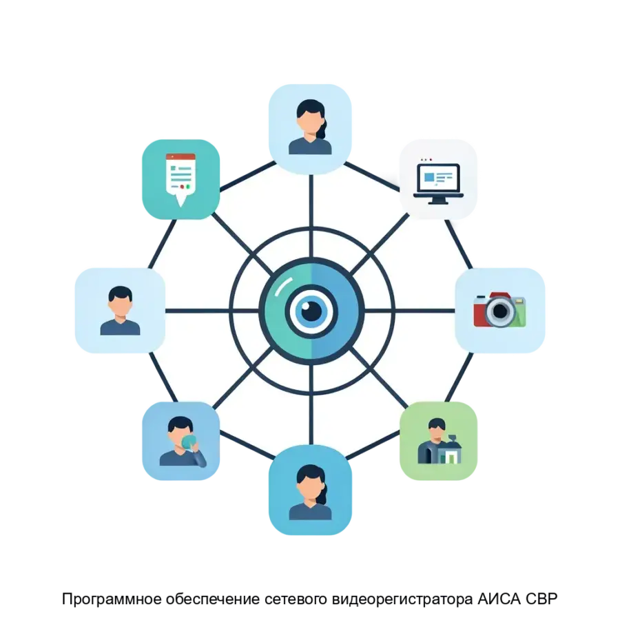 Программное обеспечение сетевого видеорегистратора АИСА СВР — Эта система предназначена для интеграции и управления видеокамерами различного производства, таких как Hikvision, Dahua и Optimus.