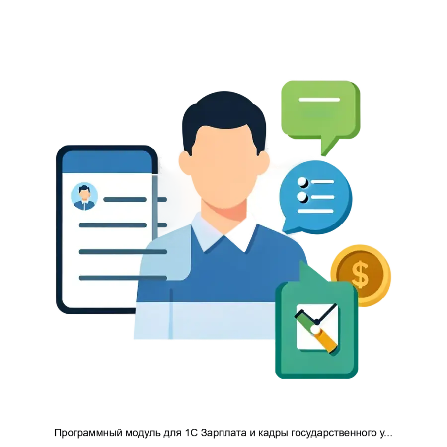 Программный модуль для 1С Зарплата и кадры государственного учреждения Инструмент для формирования и рассылки уведомлений о начале отпуска по графику отпусков Отображение отклонений в Табеле учета рабочего времени —.