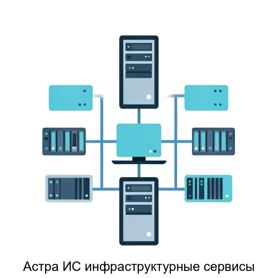 Астра ИС инфраструктурные сервисы — это комплекс решений, предназначенных для централизованного управления инфраструктурой информационных систем организации.