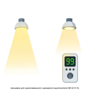 Купить прошивка для одноклавишного сценарного выключателя DB 02 01 Bus77 Pro Lite - ARPP-27732 из реестра по лучшей цене