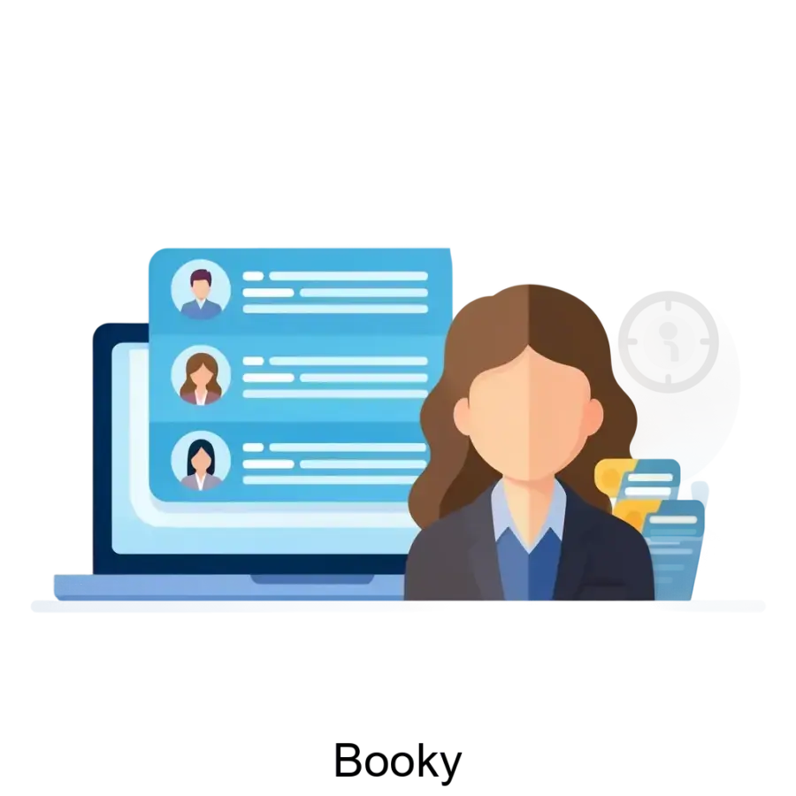 Продукт Booky представляет собой комплексную систему автоматизации и управления бизнес-процессами, предназначенную для предприятий сферы услуг, таких как салоны красоты, медицинские центры.