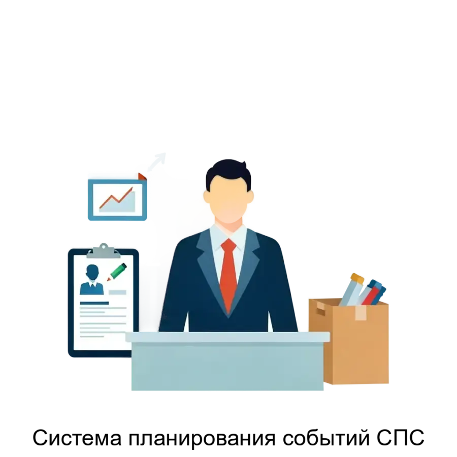 Система планирования событий СПС (Система планирования событий) представляет собой мощное программное решение. Основная задача: автоматизированное корпоративное управление деловыми мероприятиями.