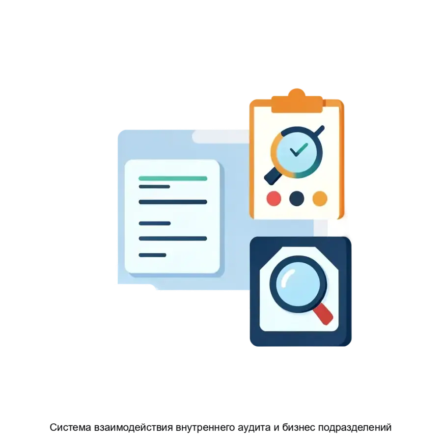 Система взаимодействия внутреннего аудита и бизнес подразделений — Основная функция системы заключается в обеспечении эффективного управления рисками, связанного с деятельностью различных подразделений компании.