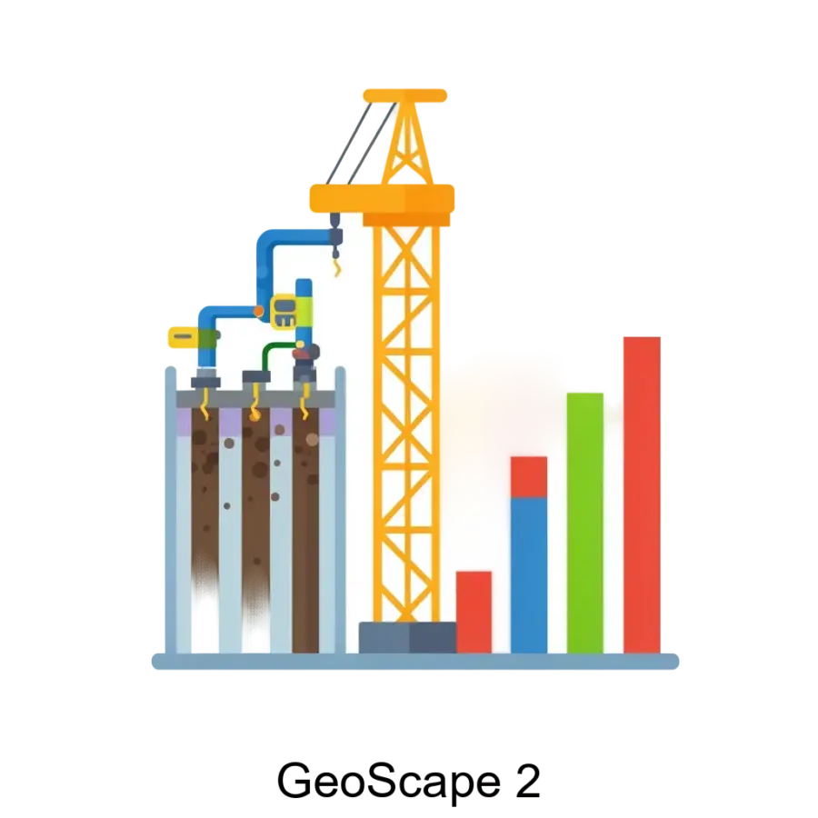 GeoScape 2 — Программа GeoScape-2 предназначена для проведения геолого-технологических исследований на нефтяных и газовых скважинах. Основная задача: анализ данных скважин буровых операций.