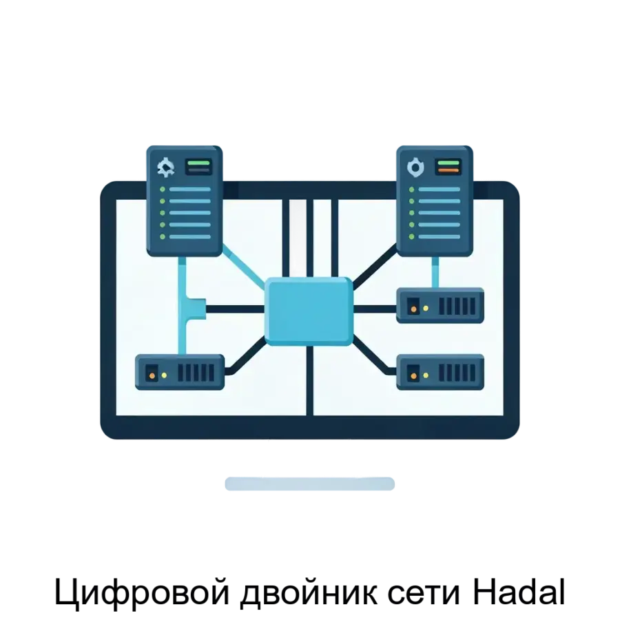 Цифровой двойник сети Hadal — это передовое программное обеспечение, предназначенное для мониторинга и оптимизации сетевой инфраструктуры организаций.