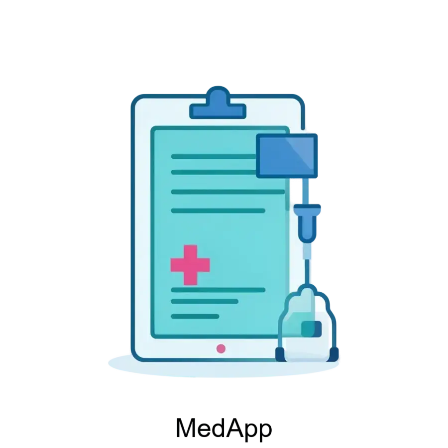 Программное обеспечение MedApp предназначено для медицинских организаций, таких как клиники, больницы и диагностические центры. Основная задача: электронное медицинское хранилище и планировщик для клиник.