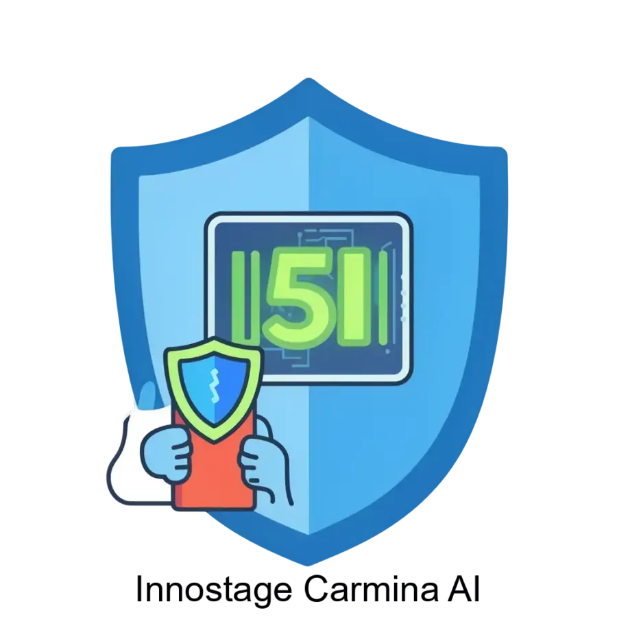 Innostage Carmina AI — это современное программное обеспечение, предназначенное для повышения эффективности процесса обеспечения информационной безопасности в организациях.