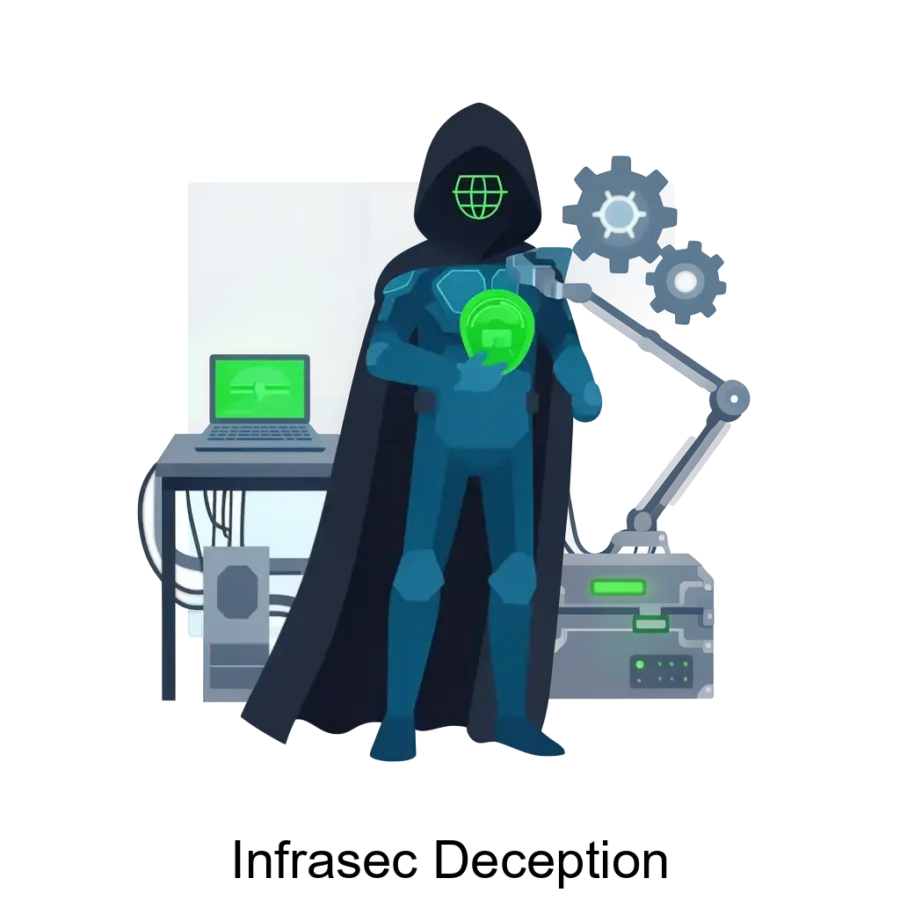 Infrasec Deception — Этот продукт предназначен для создания искусственных, управляемых киберловушек, которые способны обмануть злоумышленников и выявить попытки несанкционированного проникновения в сеть.