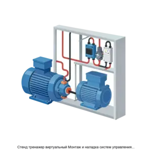 Купить Стенд тренажер виртуальный Монтаж и наладка систем управления асинхронным электродвигателем ТС МиН СУАД - ARPP-30625 из реестра по лучшей цене