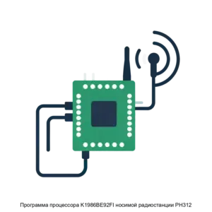 Купить Программа процессора K1986BE92FI носимой радиостанции РН312 - ARPP-30349 из реестра по лучшей цене
