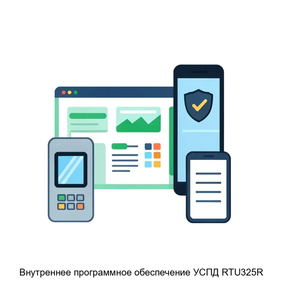 Внутреннее программное обеспечение УСПД RTU325R, разработанное компанией КБ ЗИКСЛИНК. Основная задача: управление учетом электроэнергии защитой данных.