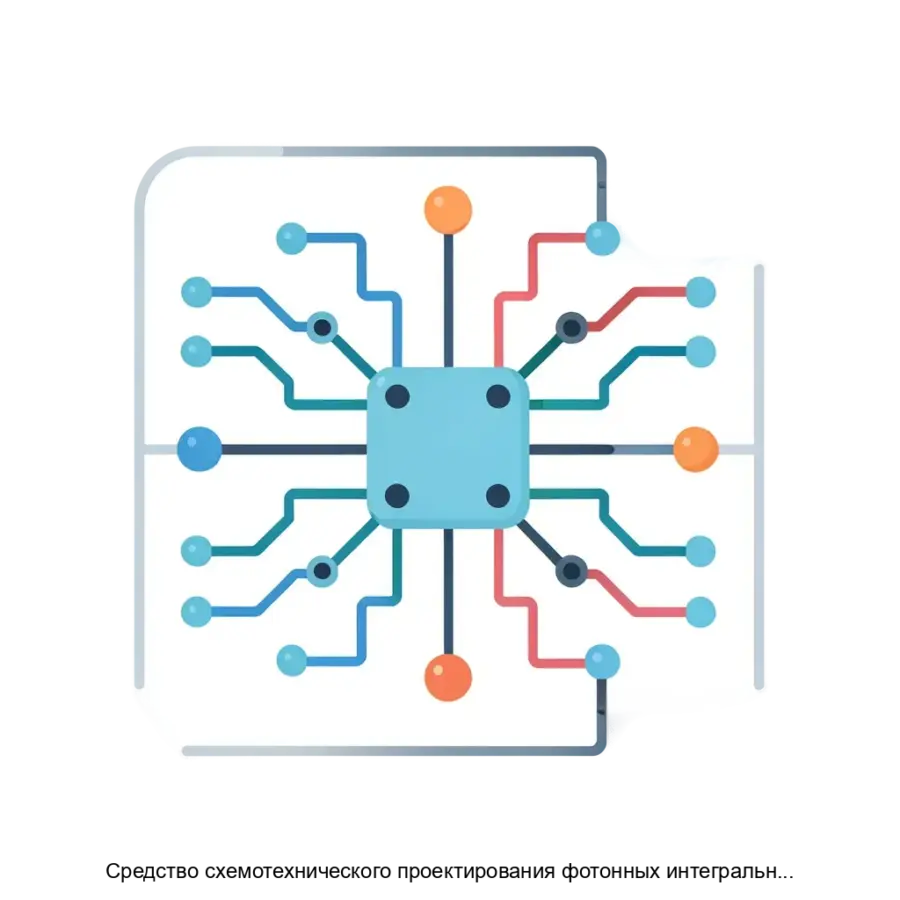 Средство схемотехнического проектирования фотонных интегральных схем и устройств оптоэлектроники КвантКАД. Основная задача: проектирование фотонных схем с моделированием.