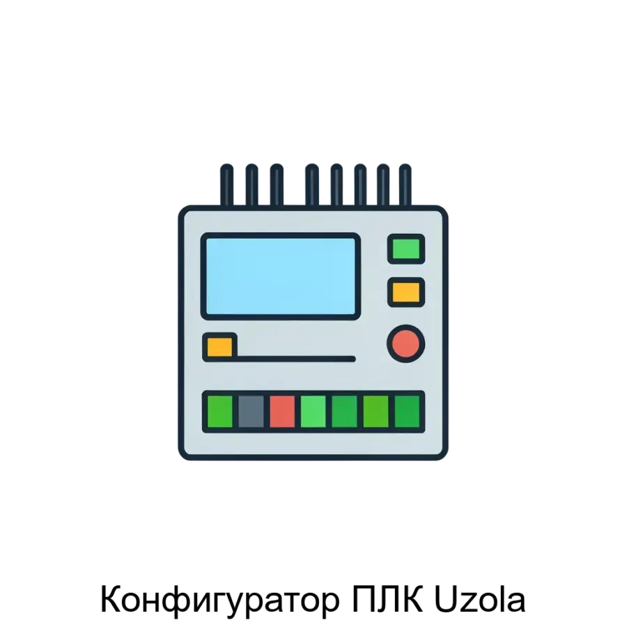 Конфигуратор ПЛК Uzola — это специализированное программное обеспечение, предназначенное для конфигурирования и настройки промышленных программируемых логических контроллеров (ПЛК) серии Uzola.