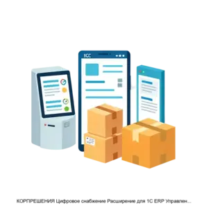 Купить КОРПРЕШЕНИЯ Цифровое снабжение Расширение для 1С ERP Управление предприятием - ARPP-30096 из реестра по лучшей цене