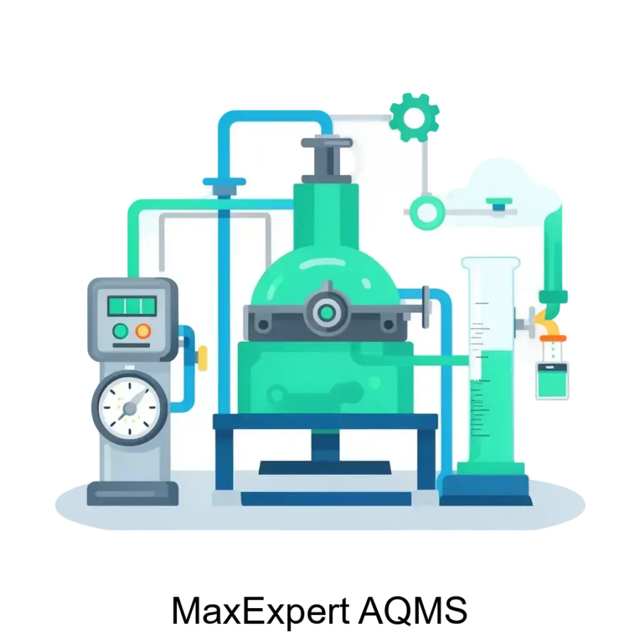 MaxExpert AQMS (MaxExpert Automated Quality Management System) представляет собой комплексное программное обеспечение. Основная задача: автоматизированная метрологическая система управления качеством.