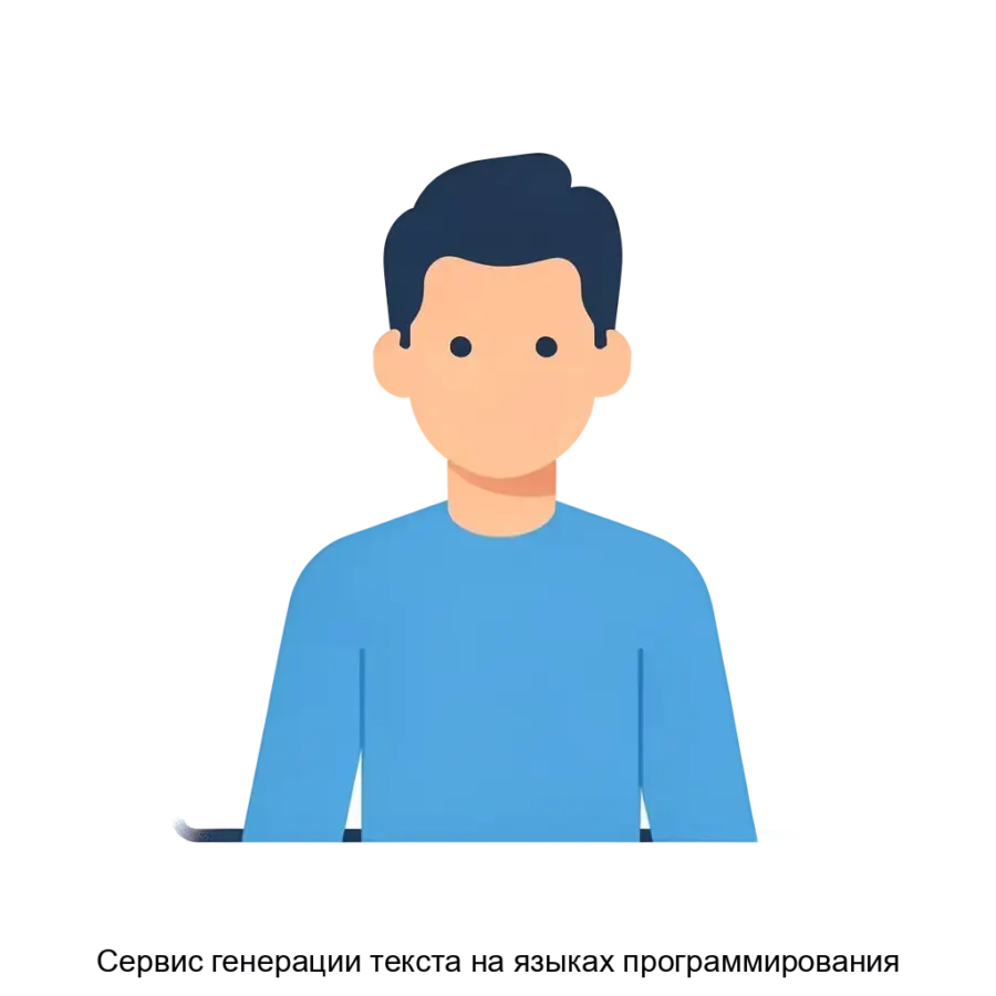 Сервис генерации текста на языках программирования представляет собой инновационный AI-ассистент для разработчиков. Основная задача: ассистент для автоматического кодирования и обучения.