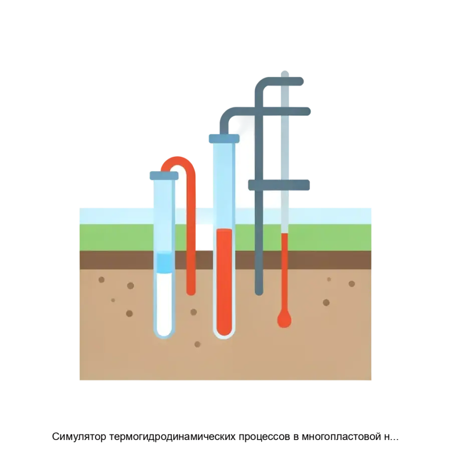 Симулятор термогидродинамических процессов в многопластовой нагнетательной скважине ISim — Инструмент предназначен для интерпретации данных промыслово-геофизических исследований (ПГИ), особенно данных термометрии.