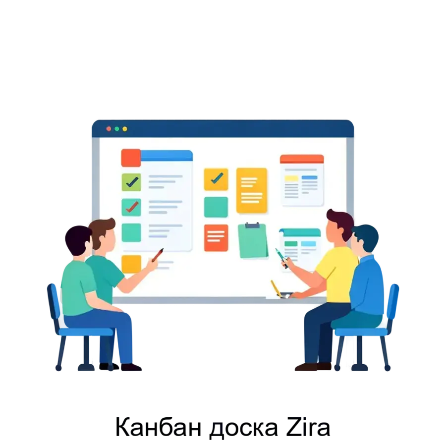 Канбан доска Zira — это современное цифровое решение для управления задачами команд разработки, сопровождения, поддержки и других служб. Основная задача: **Визуальное управление задачами команд**.