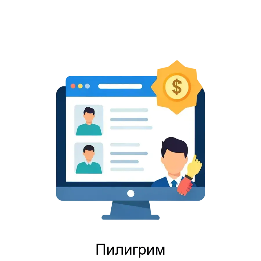 Пилигрим — Основная задача этого продукта — автоматизированная проверка и верификация контактных данных, полученных из различных источников, таких как сайты государственных учреждений, социальные сети, онлайн-сервисы.