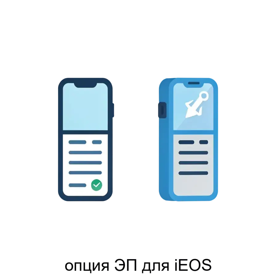 опция ЭП для iEOS — Опция «ЭП для iEOS» представляет собой программное решение, предназначенное для обеспечения безопасности и аутентификации пользователей в системах интернета вещей (iEOS).