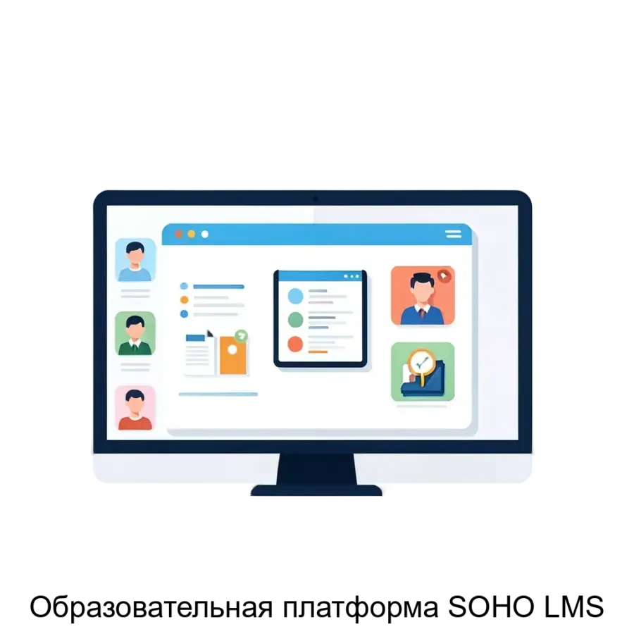 Образовательная платформа SOHO LMS представляет собой комплексное решение для онлайн-обучения, предназначенное для образовательных учреждений. Основная задача: всеобъемлющая онлайн-платформа корпоративного обучения.