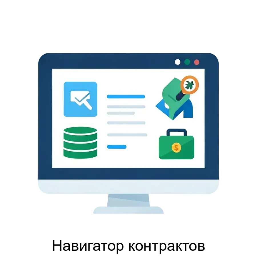 Навигатор контрактов — это информационная система, разработанная компанией Ростелеком, предназначенная для эффективного управления государственными контрактами. Основная задача: система управления госконтрактами онлайн.