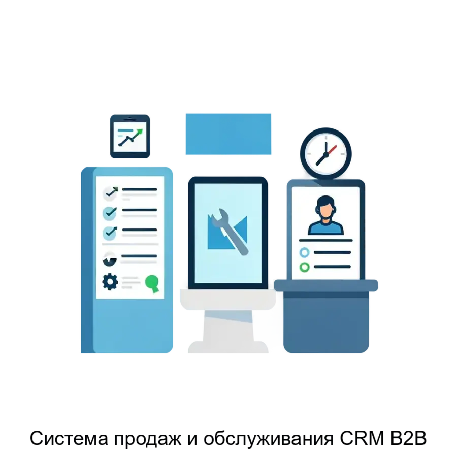 Система продаж и обслуживания CRM B2B от ПАО «Ростелеком» представляет собой комплексное информационное решение. Основная задача: автоматизация продаж и сервиса B2B.