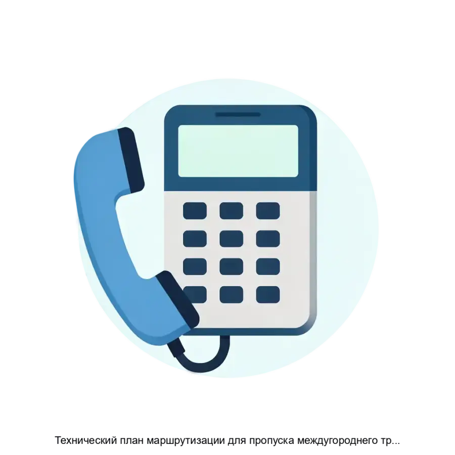 Технический план маршрутизации для пропуска междугороднего трафика (Ростелеком МГ-ТПМ) — это комплексная система. Основная задача: автоматизация маршрутизации междугородних звонков.