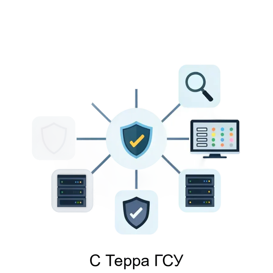 С Терра ГСУ — это программный комплекс, предназначенный для централизованного управления продуктами компании С-Терра. Основная задача: централизованное управление безопасностью и настройками ИТ.
