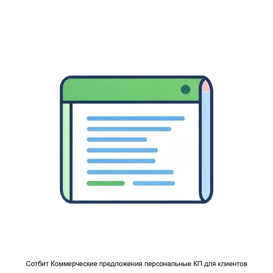 Сотбит Коммерческие предложения персональные КП для клиентов — это мощный модуль для интернет-магазинов. Основная задача: автоматическая генерация персонализированных коммерческих предложений.