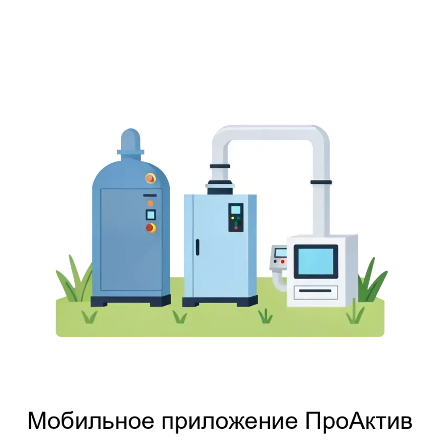 Мобильное приложение ПроАктив — это современное и универсальное решение для технической службы предприятий, предназначенное для эффективного выполнения обходов. Основная задача: технический учёт оборудования в поле.