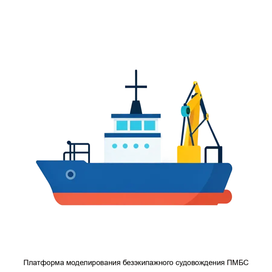 Платформа моделирования безэкипажного судовождения ПМБС — Эта платформа предназначена для испытания и проверки технологий, оборудования, алгоритмов и систем, используемых в морской индустрии.