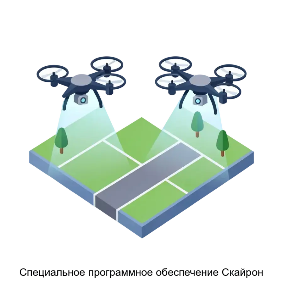 Специальное программное обеспечение Скайрон — Специальное программное обеспечение «Скайрон» является ключевым компонентом систем контроля прилегающей территории на базе беспилотных воздушных судов (БВС).