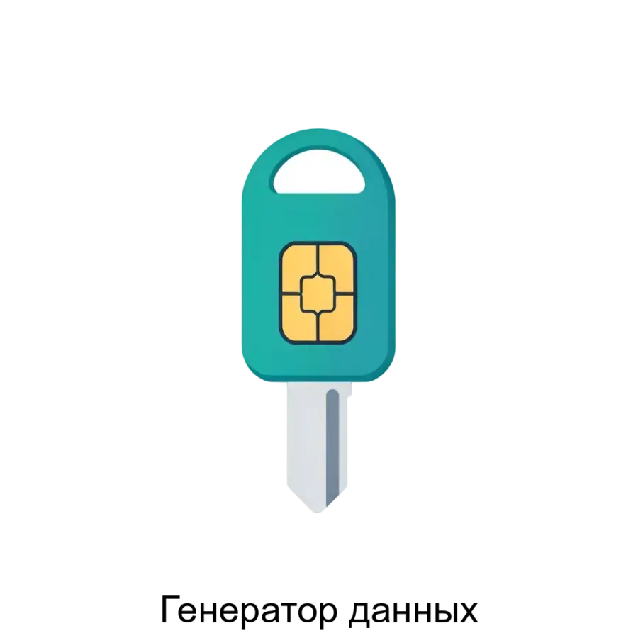 Генератор данных — это передовое устройство, предназначенное для автоматической генерации и шифрования данных SIM-карт. Основная задача: автоматическое создание защищённых уникальных SIM-ключей.