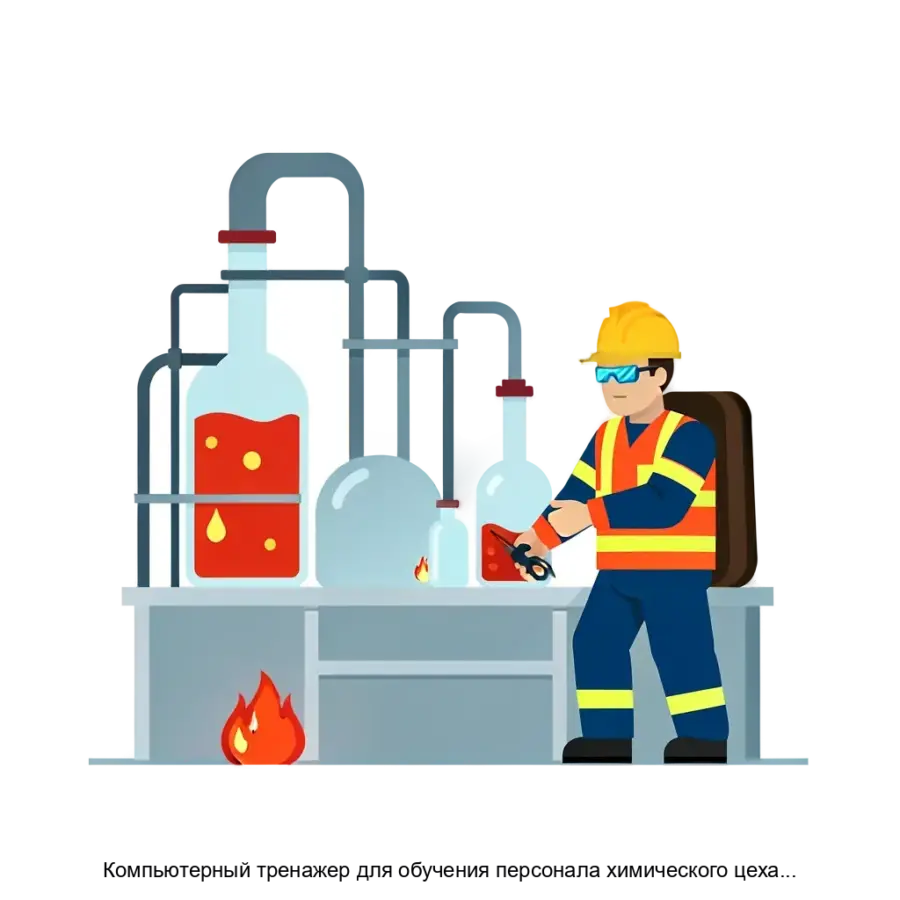 Компьютерный тренажер для обучения персонала химического цеха АЭС представляет собой современное автоматизированное средство обучения. Основная задача: обучение персонала химического цеха в аварийных условиях.