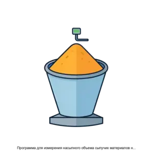 Купить Программа для измерения насыпного объема сыпучих материалов на подвижных или статистических поверхностях - ARPP-28788 из реестра по лучшей цене