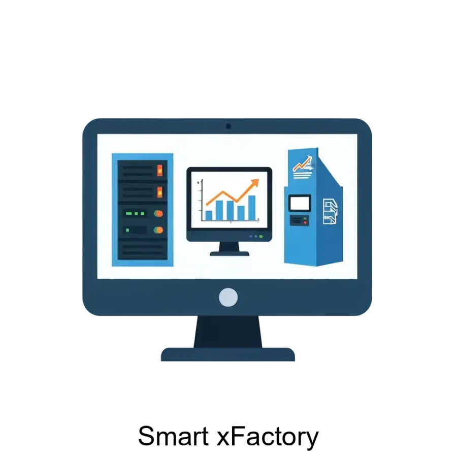 Smart xFactory — это передовая система ХАБ СОЛЮШЕНС, предназначенная для повышения эффективности и надёжности промышленного производства.